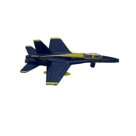 Blue Angels F-18 Hornet Diecast Jet Plane No. 68106 - Picture 4 of 11